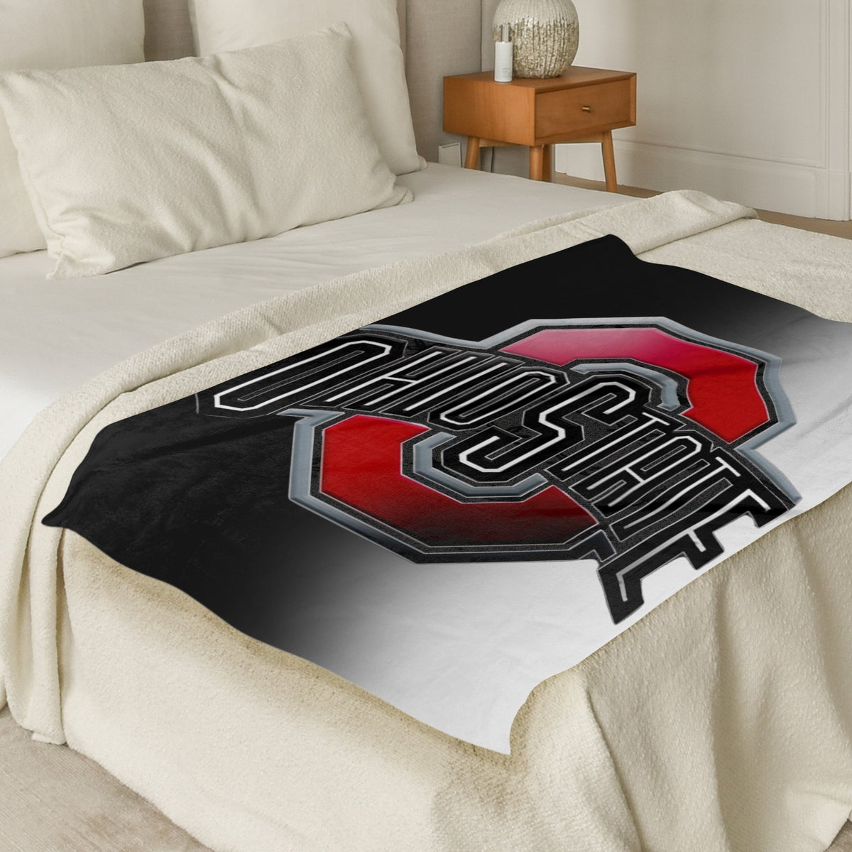 Ohio State Buckeyes Big O Blanket – gift idea