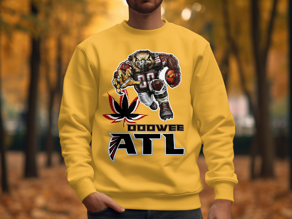 Doowee ATL Graphic Featuring Football Player