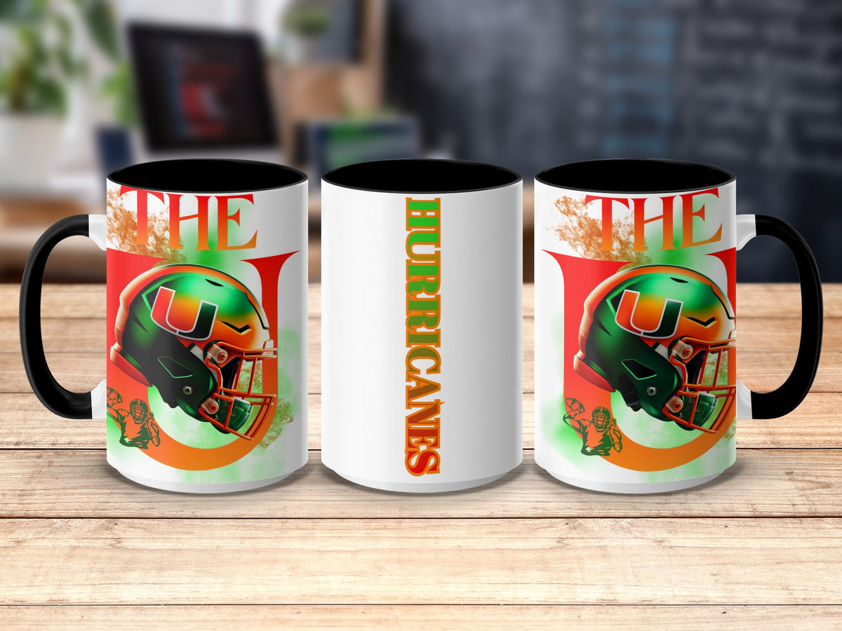 Miami Hurricanes The U Helmet Collector Mug – fan gift idea