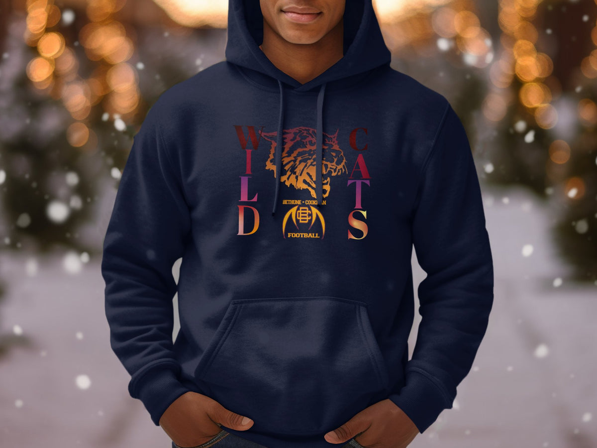 Bethune-Cookman Wildcats Roaring Wildcat Hoodie – color choice
