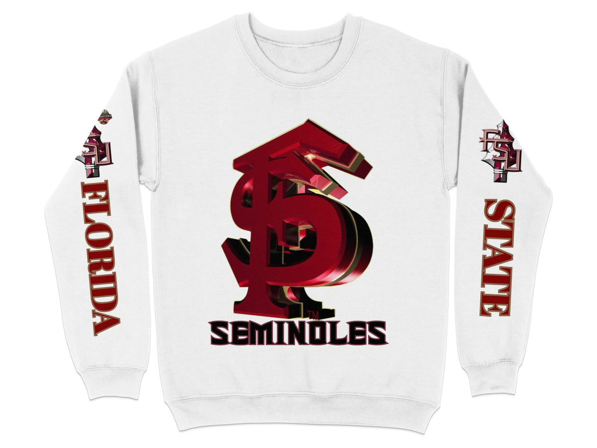Florida State Seminoles 3D FS Sweatshirt – style option