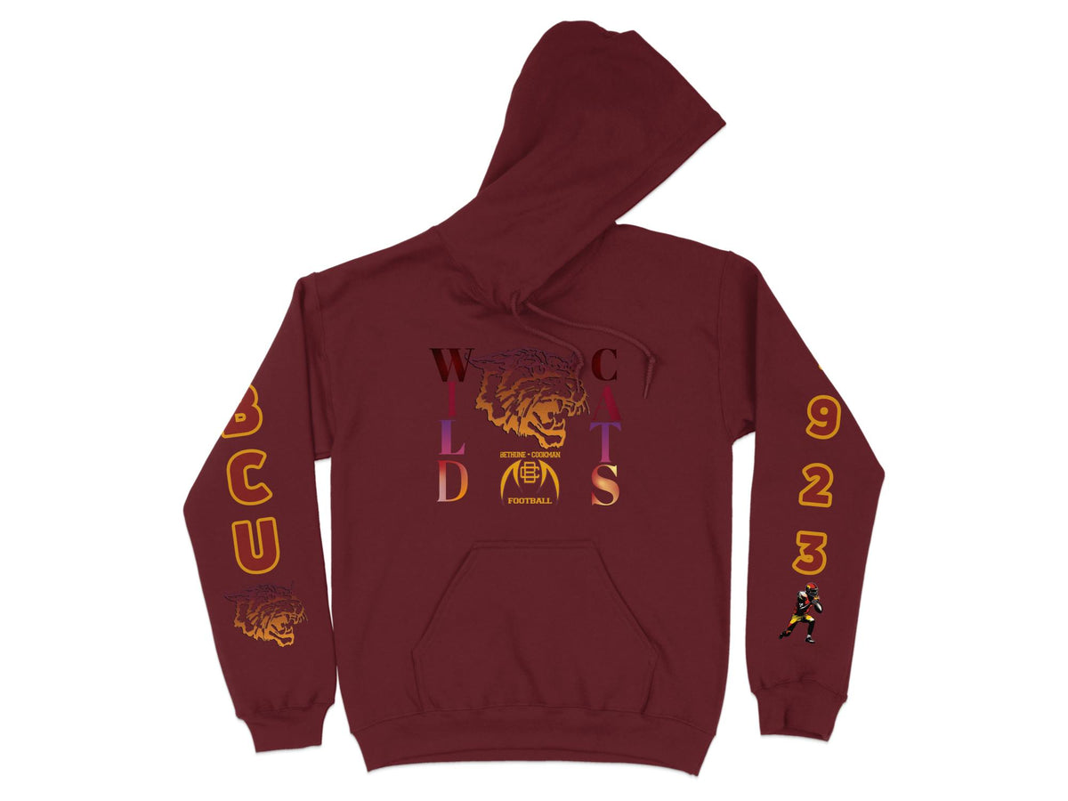 Bethune-Cookman Wildcats Roaring Wildcat Hoodie – color option