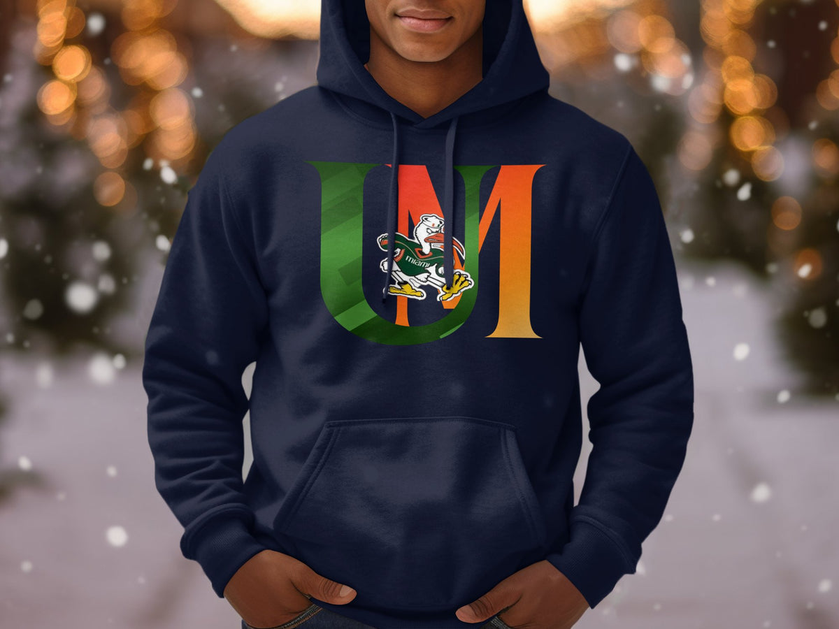 Miami Hurricanes UM Ibis Hoodie – print detail