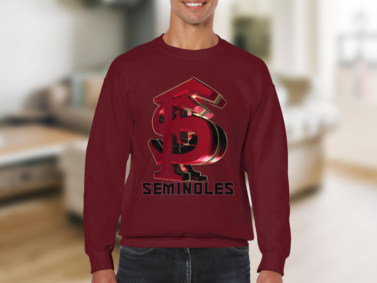 Florida State Seminoles 3D FS Sweatshirt – print detail