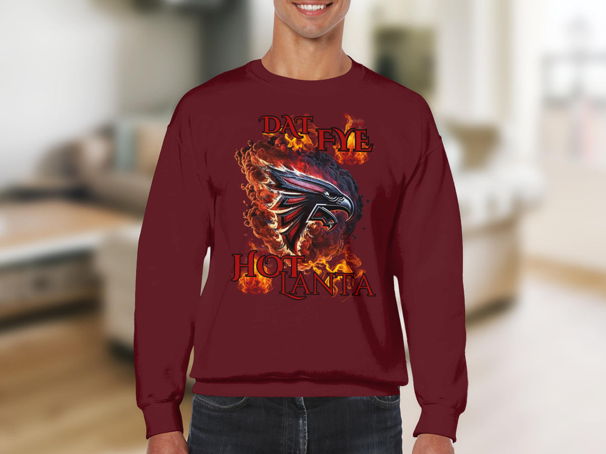 DAT FYE HOT LANTA Falcons Sweatshirt