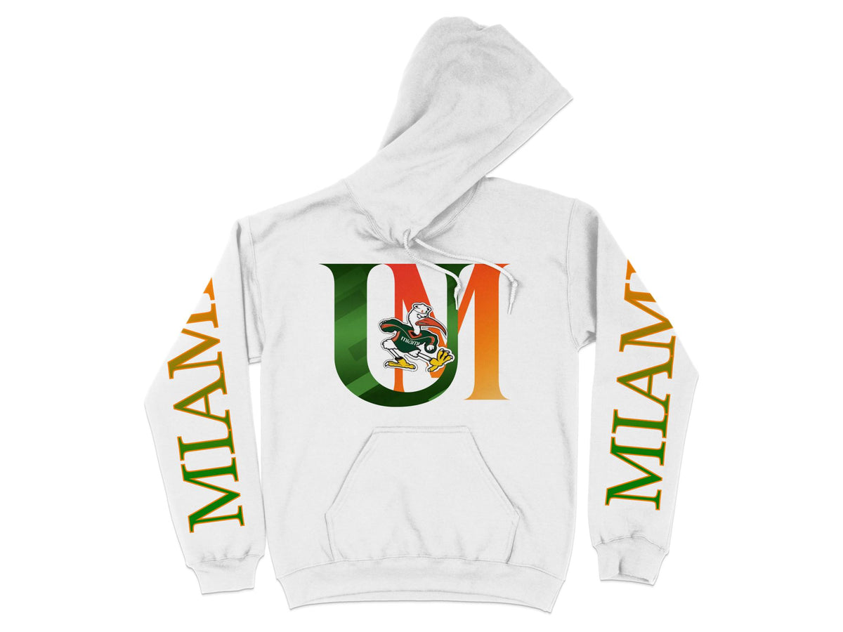 Miami Hurricanes UM Ibis Hoodie – color option