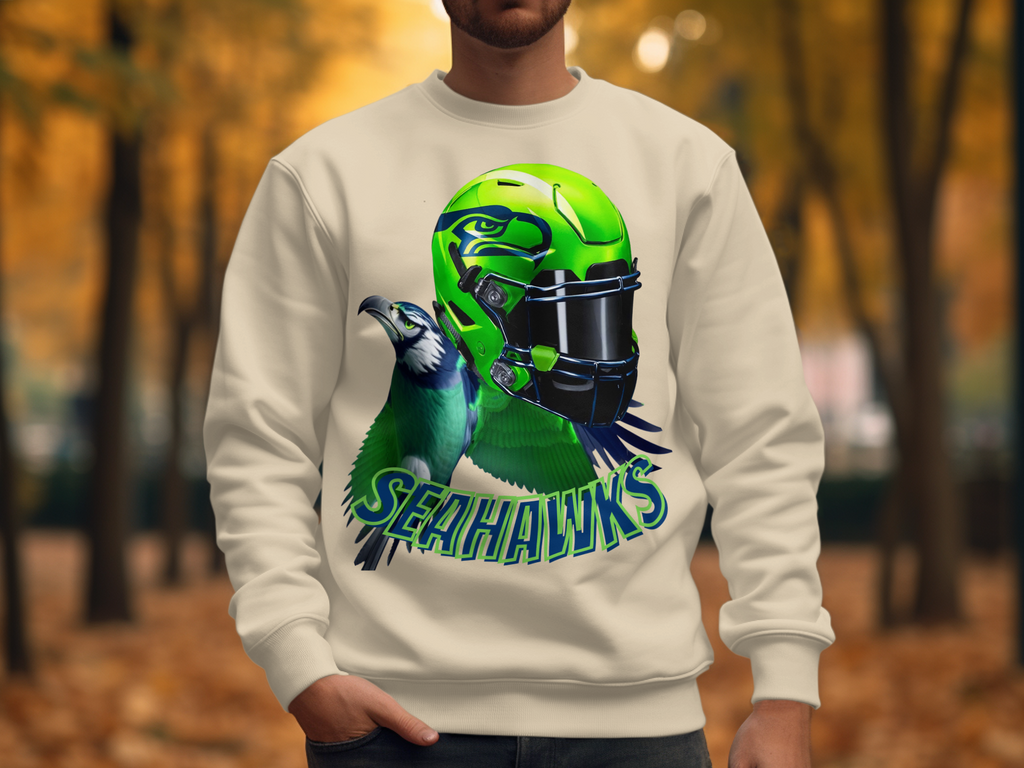 Seahawks Graphic Sweatshirt Apparel for Fans