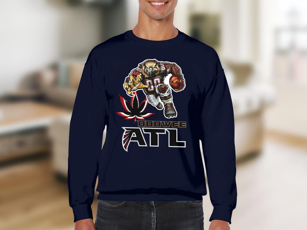 Unique Doowee ATL Football Fan Sweatshirt
