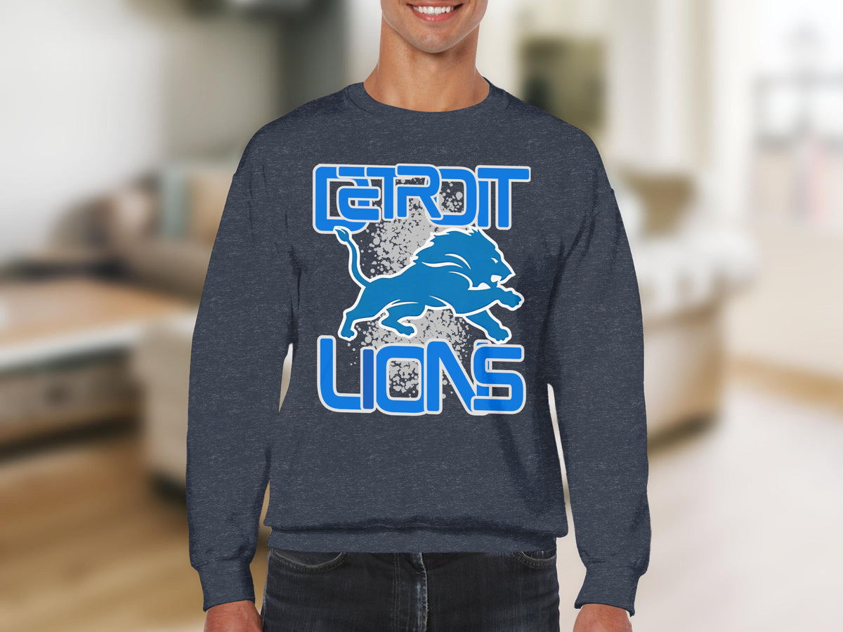 Detroit Lions Graphic Crewneck Sweatshirt Product