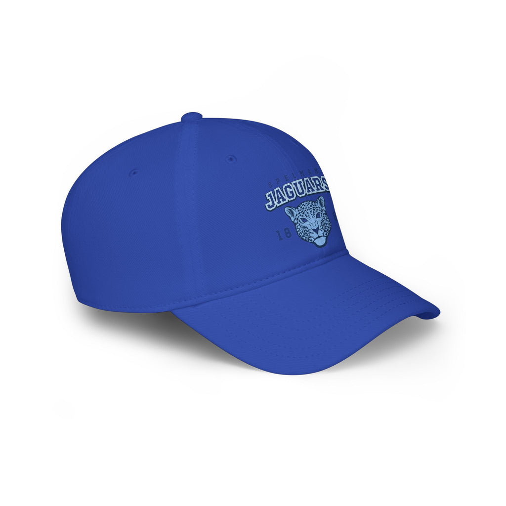Spelman Jaguars 1881 Heritage Cap – royal blue, homecoming style