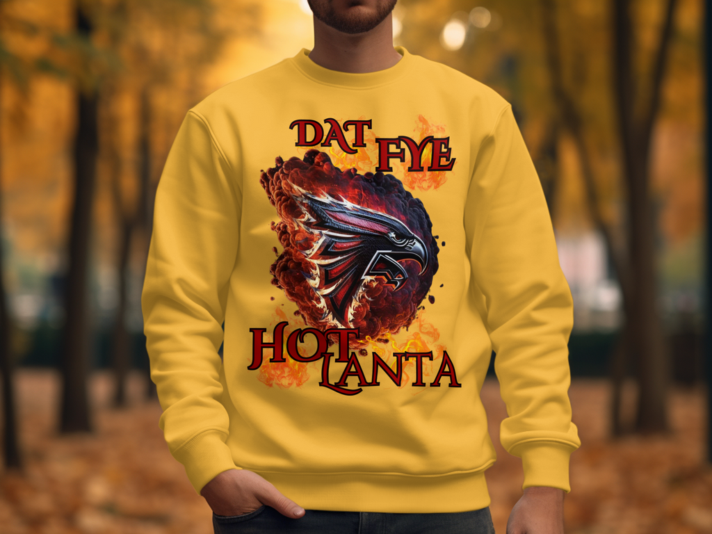 Dat Fye Hotlanta Graphic Print Sweater product