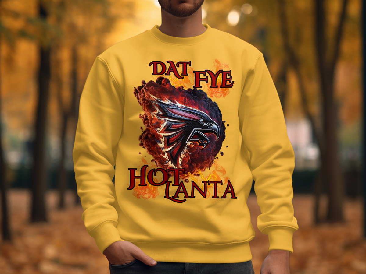 Dat Fye Hotlanta Graphic Print Sweater product