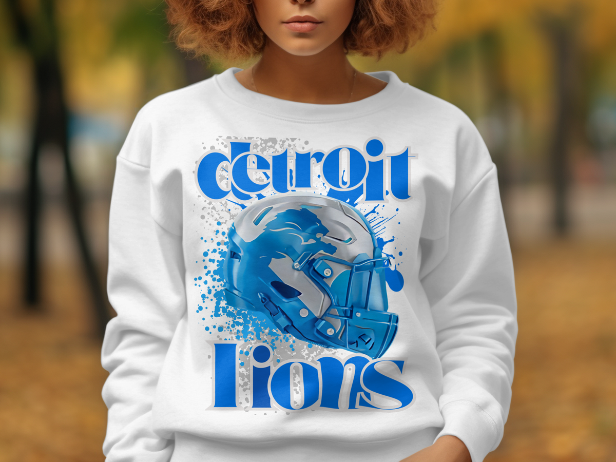 Detroit Lions Graphic Sweatshirt for Casual Outings