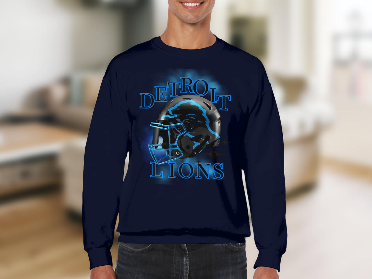 Detroit Lions themed sweatshirt