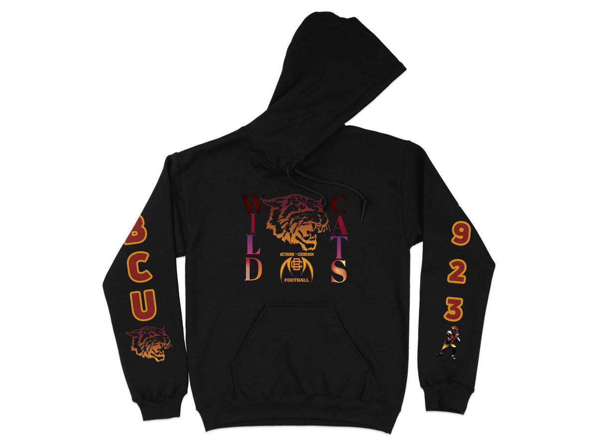 Bethune-Cookman Wildcats Roaring Wildcat Hoodie – front view